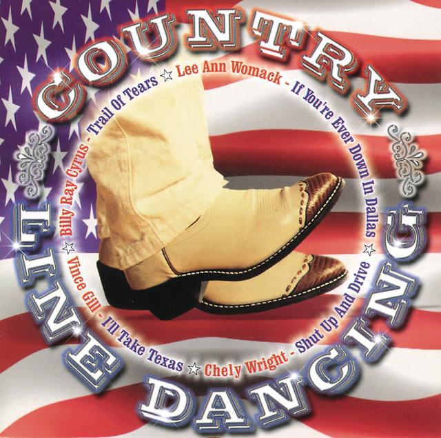 Album cover art for Country Linedancing