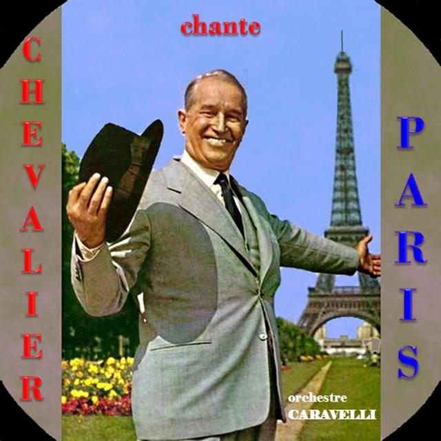 Album cover art for Chevalier Chante Paris