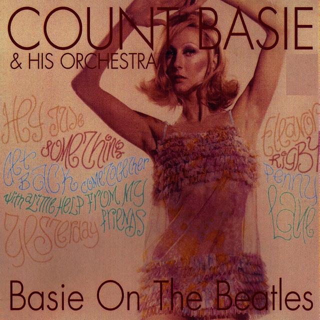 Album cover art for Basie on the Beatles