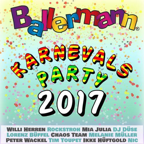 Album cover art for Ballermann Karnevalsparty 2017