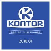 Album cover art for Kontor Top of the Clubs 2018.01