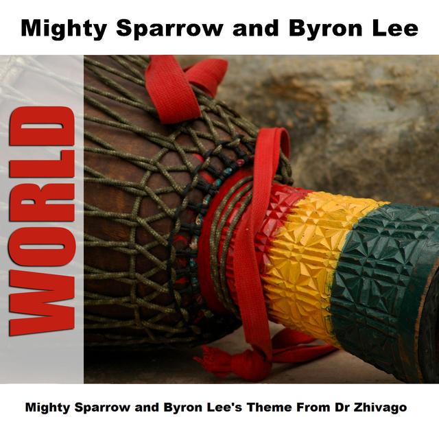 Album cover art for Mighty Sparrow and Byron Lee's Theme From Dr Zhivago