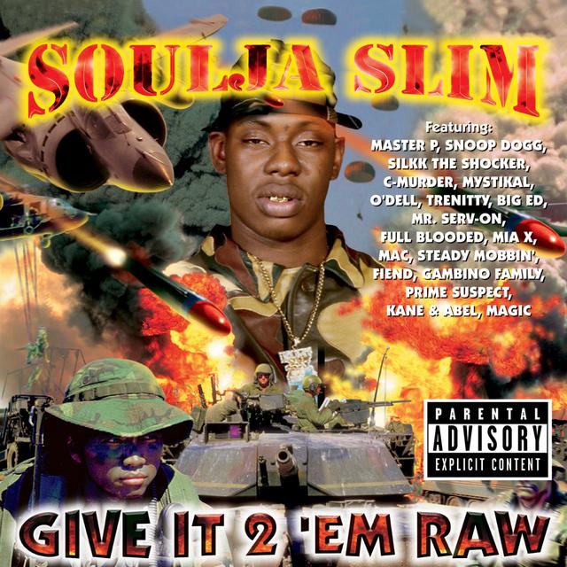 Album cover art for Give It 2 'Em Raw