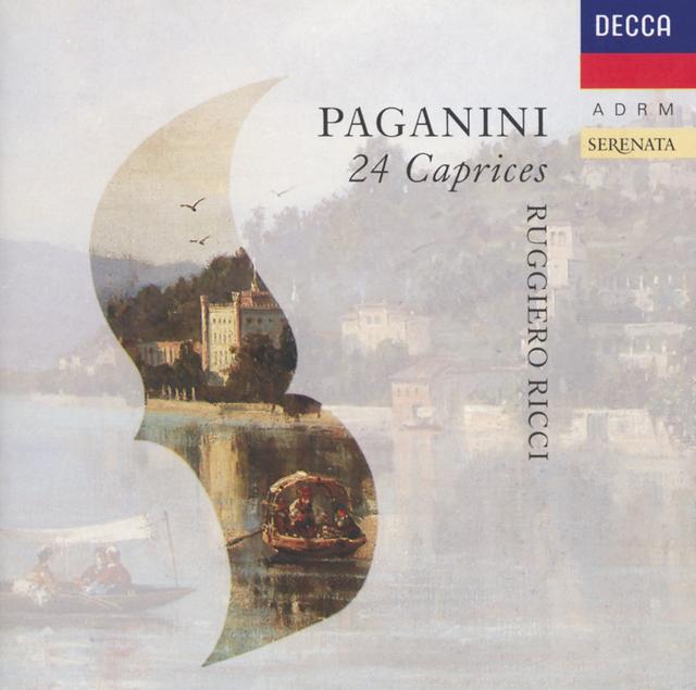 Album cover art for Paganini: 24 Caprices