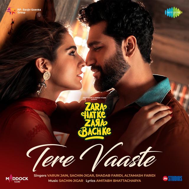 Album cover art for Tere Vaaste (From "Zara Hatke Zara Bachke")