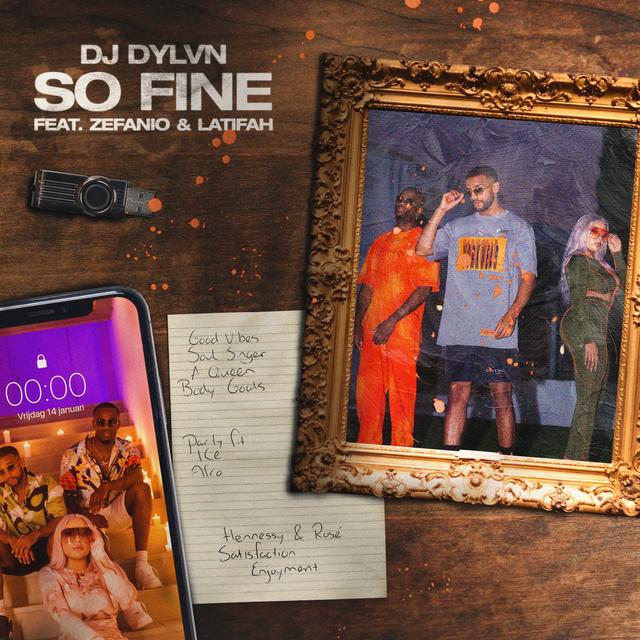 Album cover art for SO FINE