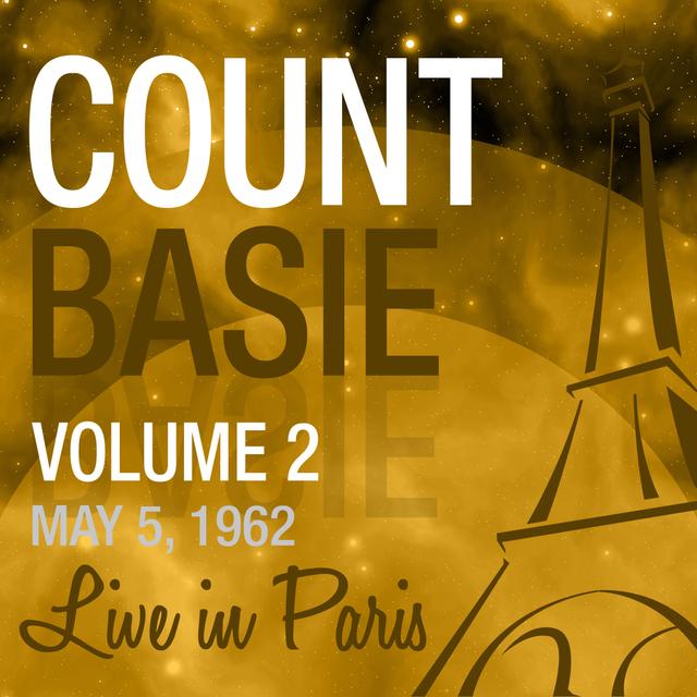 Album cover art for Live In Paris, Vol. 2 - count Basie