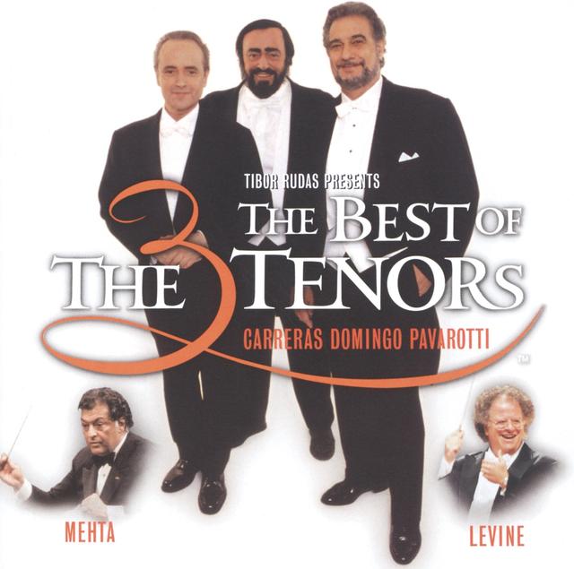 Album cover art for The Best of The 3 Tenors