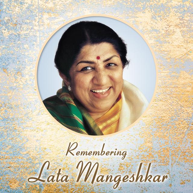 Album cover art for Remembering Lata Mangeshkar