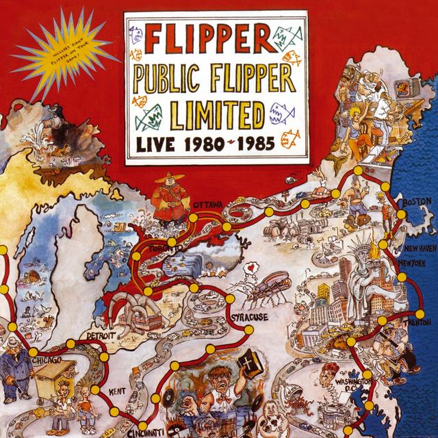 Album cover art for Public Flipper Limited (live 1980-1985)