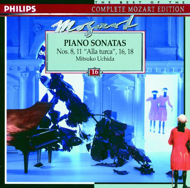 Album cover art for Mozart : Piano Sonatas Nos.8,11 "Alla turca", 16 & 18