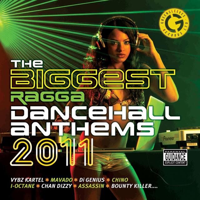 Album cover art for The Biggest Ragga Dancehall Anthems 2011