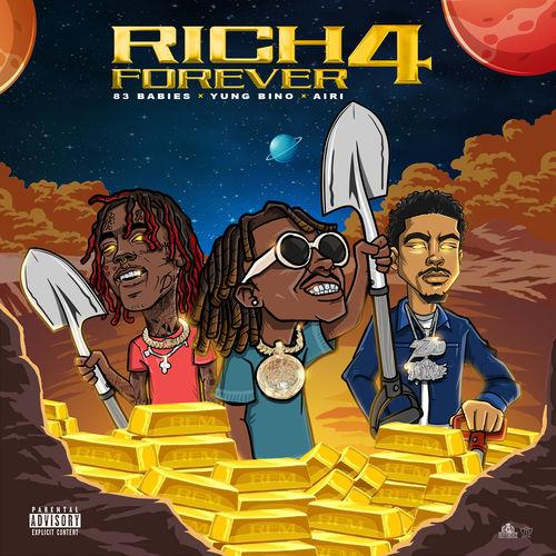 Album cover art for Rich Forever 4