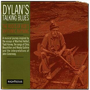 Album cover art for Dylan's Talking Blues - The Roots Of Bob's Rythmic Rhyming