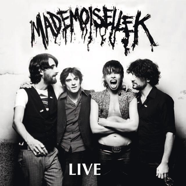 Album cover art for Mademoiselle K Live