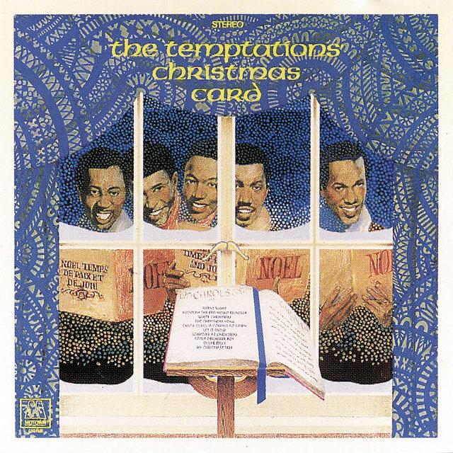 Album cover art for The Temptations' Christmas Card