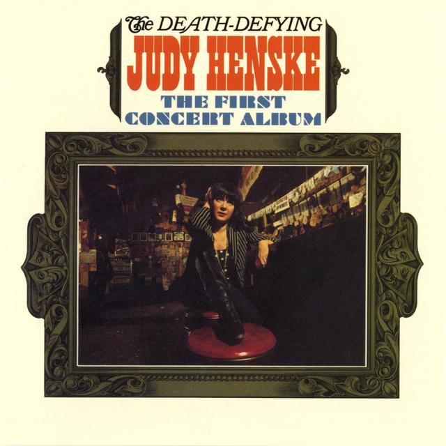 Album cover art for The Death Defying Judy Henske: The First Concert Album