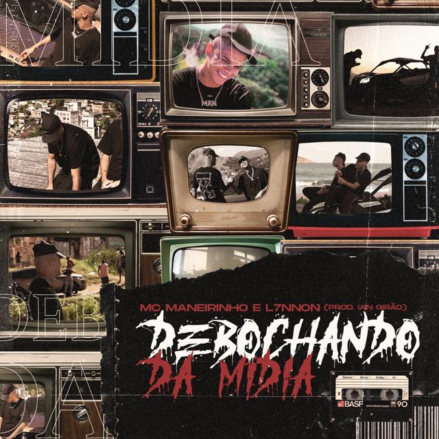 Album cover art for Debochando da Mídia