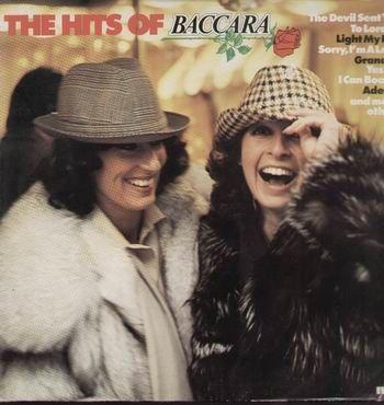 Album cover art for The Hits of Baccara