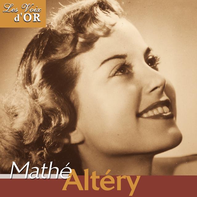 Album cover art for Les Voix d'Or : Mathé Altery