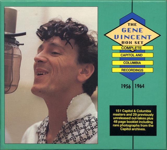 Album cover art for The Gene Vincent Box Set