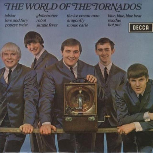 Album cover art for The World of the Tornados