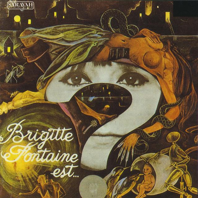 Album cover art for Brigitte Fontaine Est... Folle !