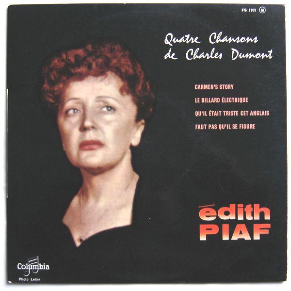 Album cover art for Quatre Chansons de Charles Dumont