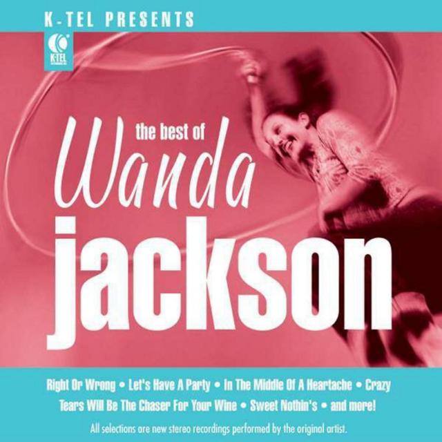 Album cover art for The Best of Wanda Jackson