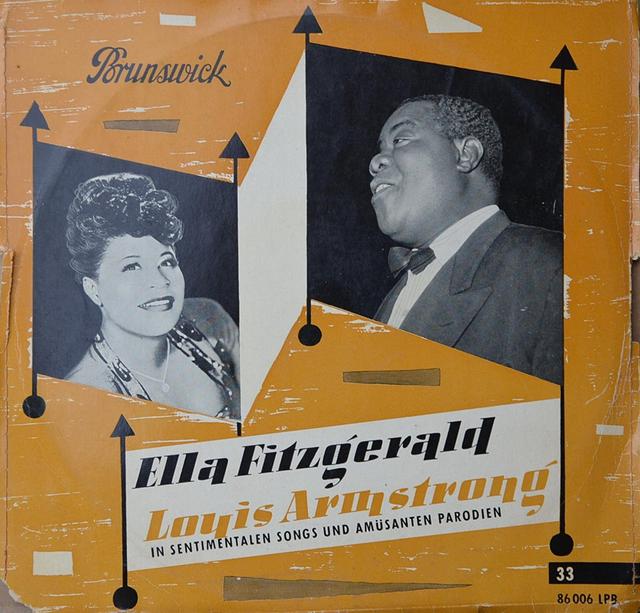 Album cover art for Ella Fitzgerald And Louis Armstrong