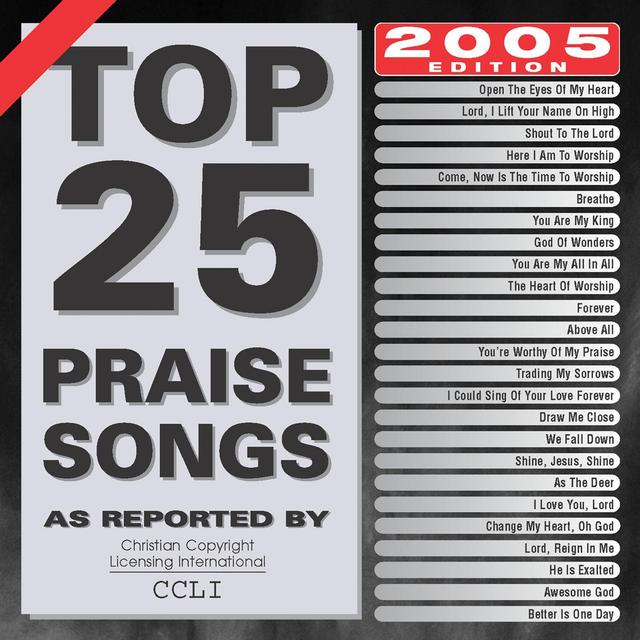 Album cover art for Top 25 Praise Songs 2005