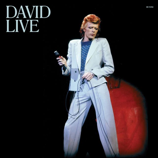 Album cover art for David Live