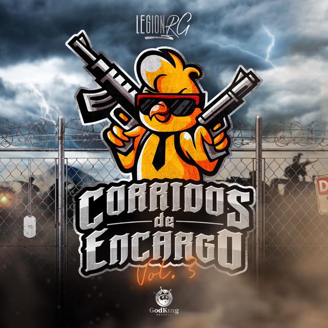 Album cover art for Corridos de Encargo Vol. 3