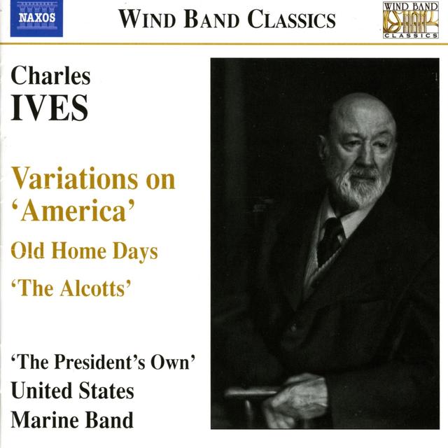 Album cover art for Ives : Variations Sur 'america' Et Autres Thèmes