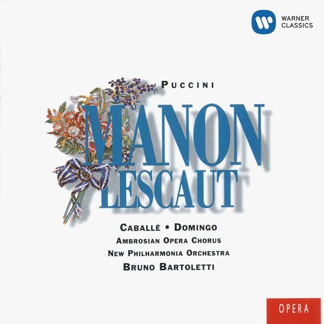 Album cover art for Puccini - Manon Lescaut