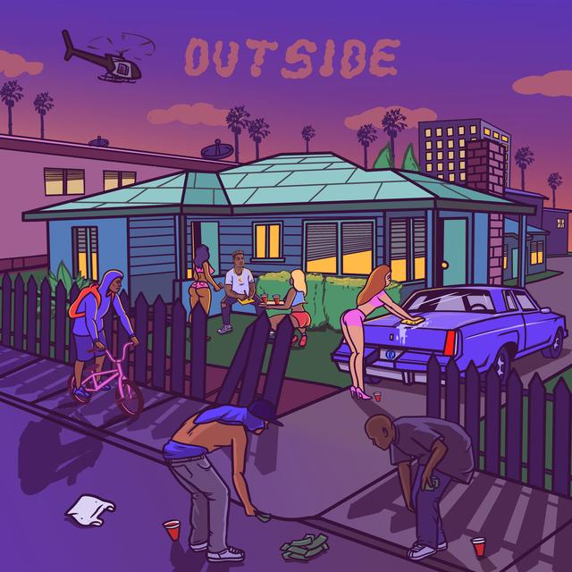 Album cover art for OUTSIDE