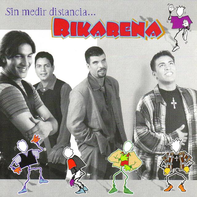 Album cover art for Sin Medir Distancia