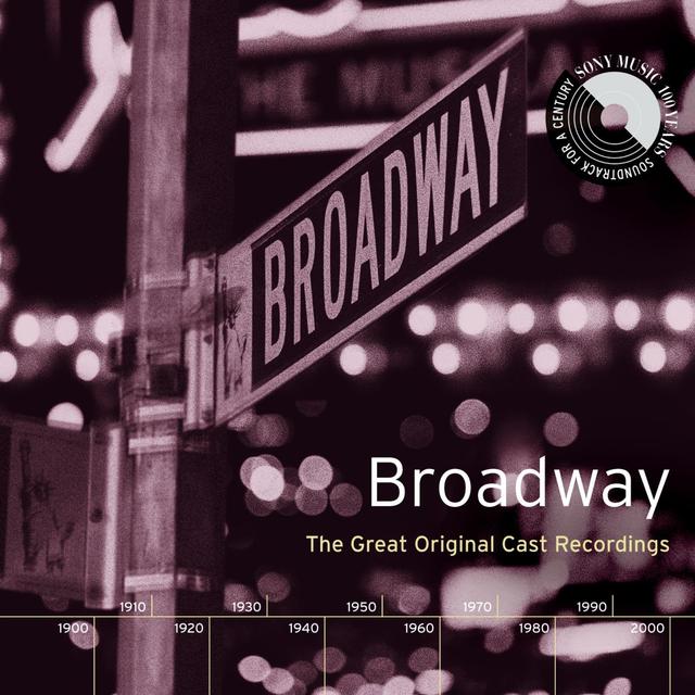 Album cover art for Broadway: The Great Original Cast Recordings