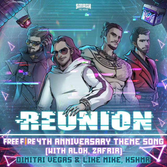 Album cover art for Reunion (Free Fire 4th Anniversary Theme Song)