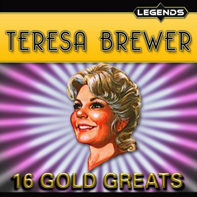 Album cover art for Teresa Brewer - 16 Golden Greats