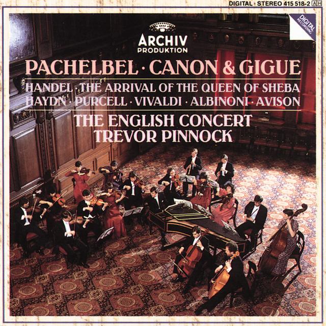 Album cover art for Pachelbel: Canon & Gigue