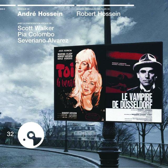 Album cover art for Bande originale du film Le Cinema D'Andre Hossein