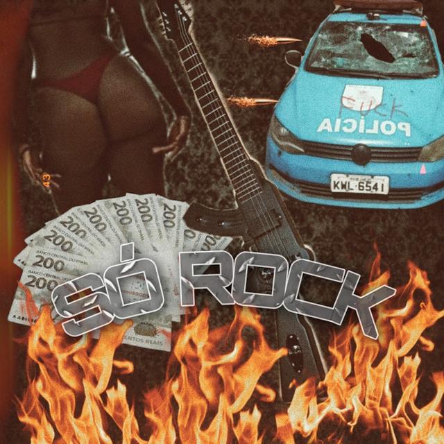 Album cover art for Só Rock (feat. Young Ganni)