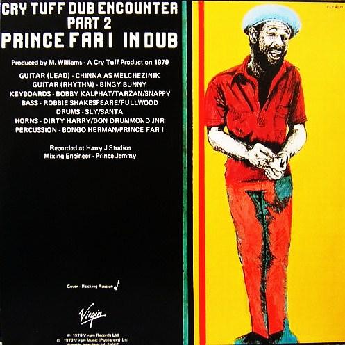 Album cover art for Cry Tuff Dub Encounter Part 2 - Prince Far I In Dub