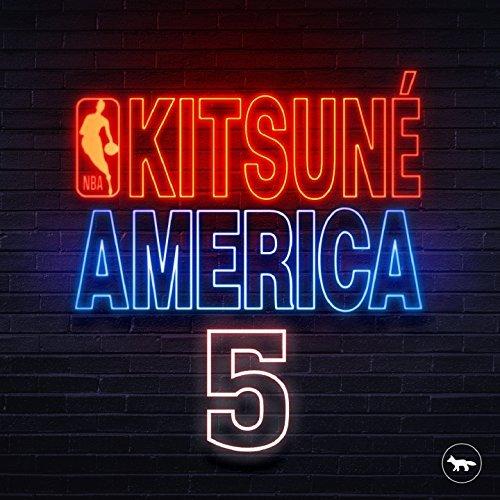 Album cover art for Kitsuné America 5, the NBA Edition