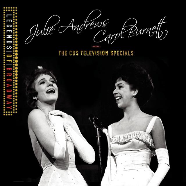 Album cover art for Julie Andrews and Carol Burnett: The CBS Television Specials