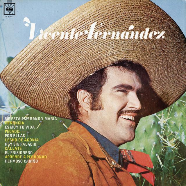 Album cover art for Vicente Fernandez