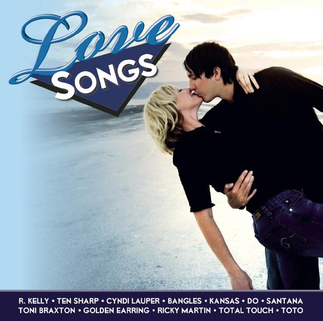 Album cover art for 50's Love Songs