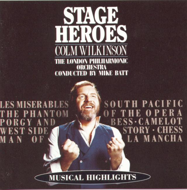 Album cover art for Stage Heroes