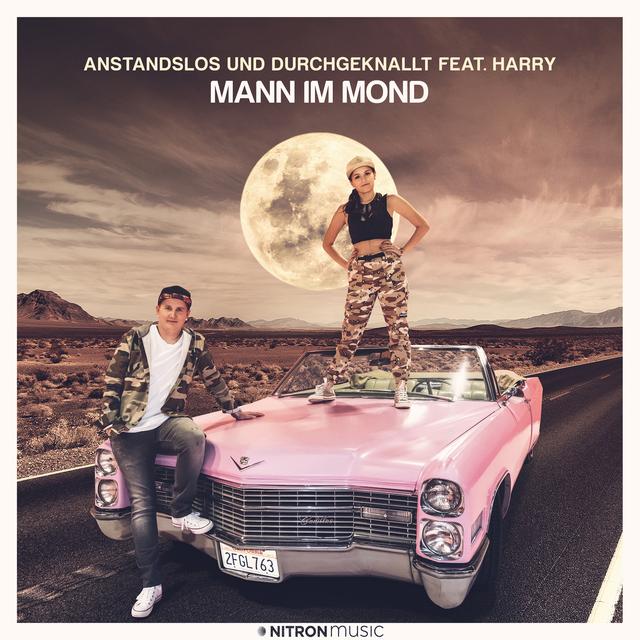 Album cover art for Mann im Mond